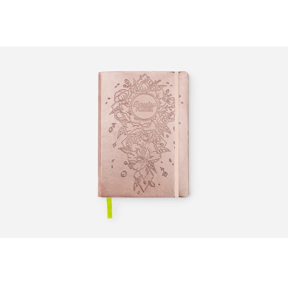 Weekly 2021 Annual Rose Gold Passion Planner Small